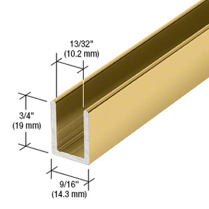 CRL Brite Gold Anodized 3/8