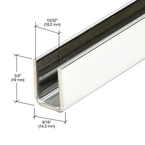 CRL 316 Polished Stainless 3/8