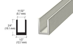 CRL Satin Anodized 5/16