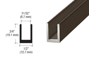 CRL Oil Rubbed Bronze 5/16