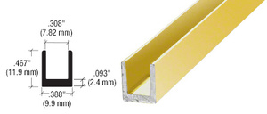 CRL Brite Gold Anodized 1/4